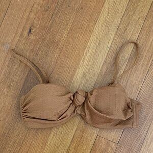Triangl Swimwear Brown Bandeau